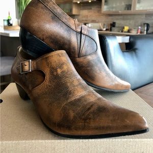 John Fluevog Casual Booties